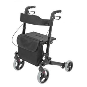 HealthSmart Gateway Eurostyle Rollator 300lb Capacity 8" Front/7"...