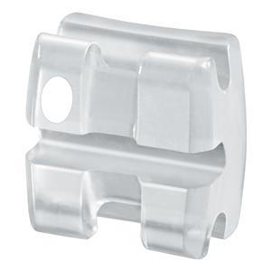 NeoLucent® Plus™ MBT Rx Ceramic Bracket .018 UR4/5 -7T 0A 0O With Hook 5/Pk
