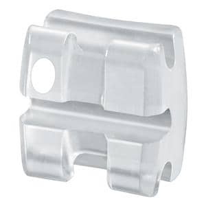 NeoLucent® Plus™ MBT Rx Ceramic Bracket .018 LR5 -17T 2A 0O With Hook 5/Pk