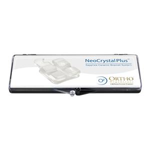 NeoCrystal® Plus™ Roth Rx Ceramic Bracket .018 U/L 5x5 5x5 1 Ptnt Kt w/ Hks 1/Kt