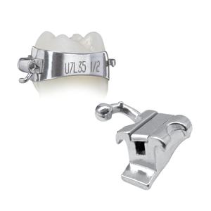 Elite Molar Band Pre-Welded Assembly UR6 -10T /0A+10Off Size 43 Single 1/Pk