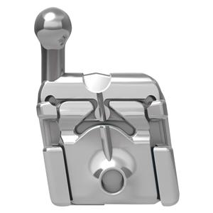 Carriere SLX Roth Rx Self-Ligating Bracket .018 LL4 -17T 2A 4DO With Hook 10/Pk