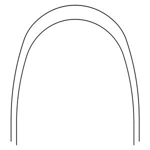 Archwire Nitanium Lower 0.016 in 10/Pk