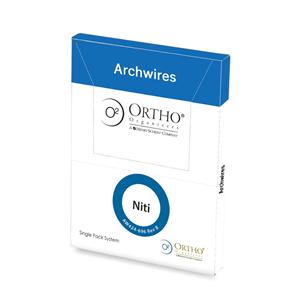 Archwire Nitanium Lower Dimple Pro Form Arch 0.017 in x 0.025 in 10/Pk