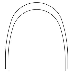 Archwire Nitanium Lower 0.016 in Ea