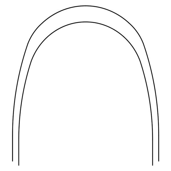Archwire Nitanium Lower 0.016 in Ea