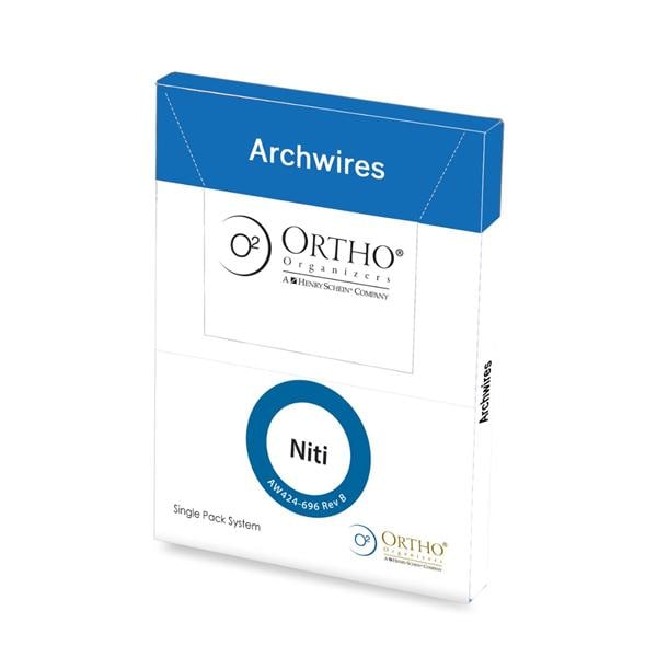 Archwire Nitanium Lower Oval Arch .018 in Ea