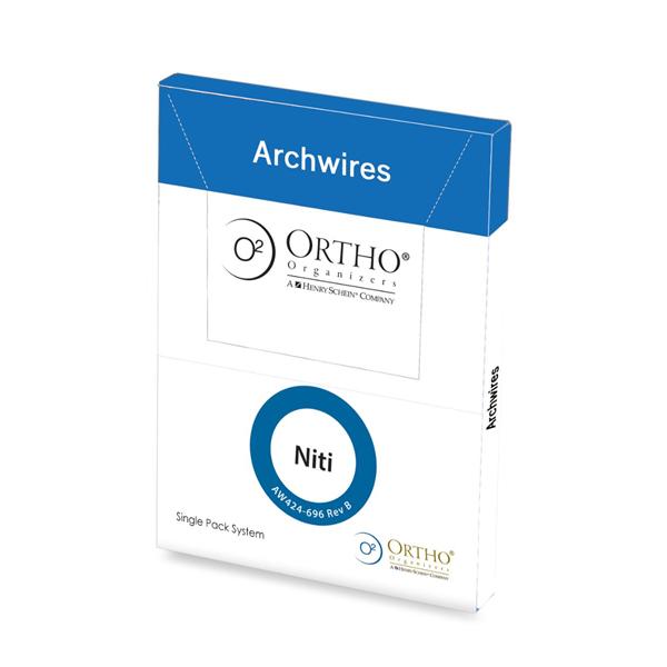 Archwire Nitanium Upper Oval Arch 0.016 in x 0.016 in Ea