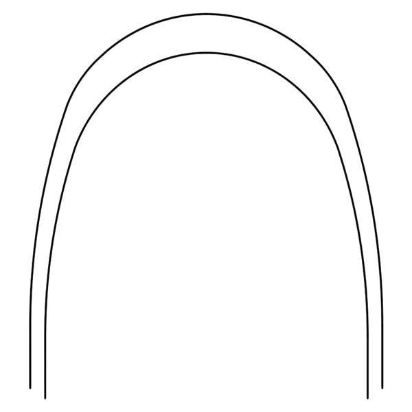 Variable Force 3 Archwire Thermal Nitanium Upper .018 x .018 in Ea