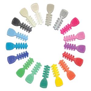 Ligature Ties 0.120 in Neon Green 50/Pk