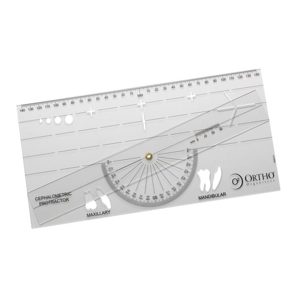 Protractor/Template Cephalometric Supplies Clear Ea