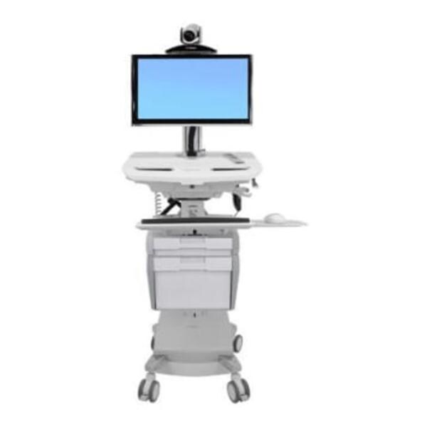 StyleView SV41 Telepresence Transport Cart For Single Monitor