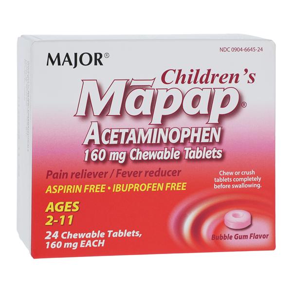 Mapap Children 160mg 24/Bottle