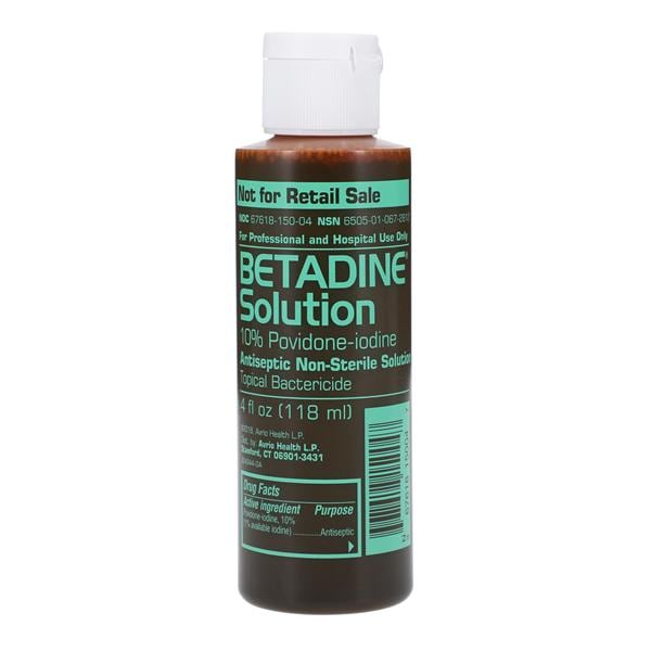 Betadine Prep Solution 10% Povidone Iodine 4oz, 36 EA/CA