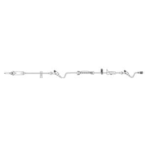 Infusomat Infusion Set Needleless 2 CARESITE Injection Sites: 92"...