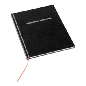 Laboratory Notebook Black 12/Ca