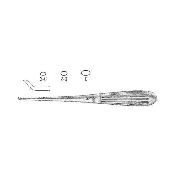 Epstein Bone Curette 7-3/4" Steel Reusable Each