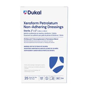 Gauze Xeroform Dressing 2x2" Sterile Bismuth Tribromophenate LF