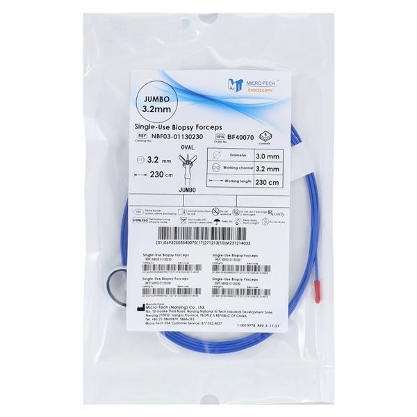 Biopsy Forcep 230cm Single-Use 10/Bx