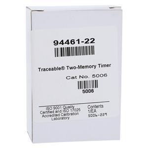 Traceable Two-Memory Timer 23 Hours, 59 Minutes, 59 Seconds Audib...