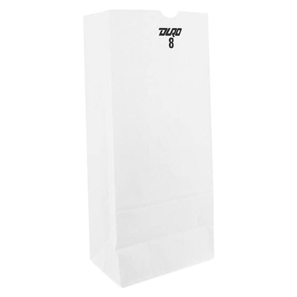 Bag Grocery Paper 4x6x12 White 500/Pk 500/Package