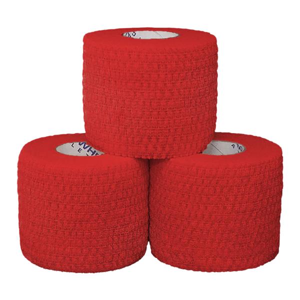 Lite-Guard Athletic Tape Cotton 2" Red Non-Sterile Not Made With...