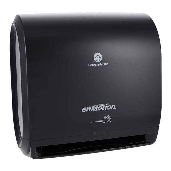 enMotion Paper Towel Dispenser Black Plastic Wall Mount Each