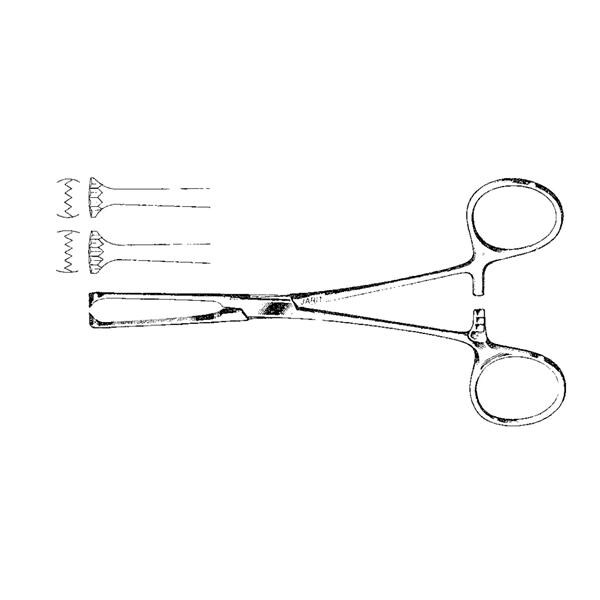 Allis Tissue Forcep Straight 6-1/8" Each