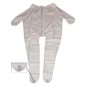 Mort-Port Post Mortem Unionall Garment 81x46" Clear Plastic Non-S...