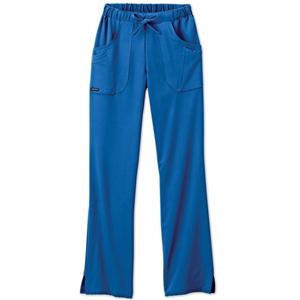 Jockey Scrub Pant Adult Womens Royal Blue 72% Polyester / 21% Ray...