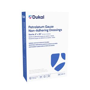 Gauze Petrolatum Dressing 6x36" Sterile Not Made With Natural Rubber Latex