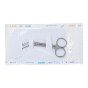 Econo Lister Bandage Scissors Angled 5-1/2" Stainless Steel Steri...