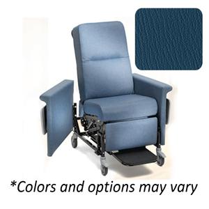 85 Series Power Recliner 300lb Capacity Colonial Blue Each