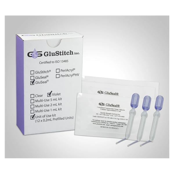 GluSeal Adhesive Bandage Liquid Violet 12/Bx