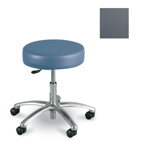 Task Stool Steel Gray 250lb Capacity