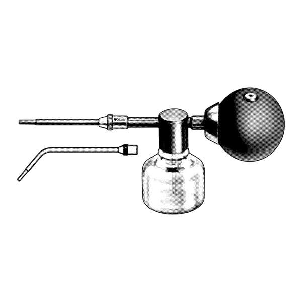 Kabierske Rubber Bulb Stainless Steel Silver