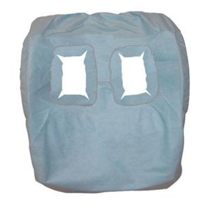 Breast Cover Disposable 17.5 in x 20 in Fabric Pink 50/Package