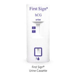 hCG Urine Pregnancy Test Kit CLIA Waived 4mm Cassette 25/Box