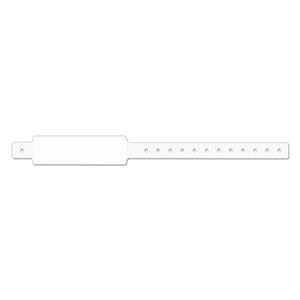 Conf-ID-ent Thermal Wristband Synthetic White Adult 500/Ca