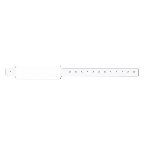 Conf-ID-ent Thermal Wristband Synthetic White Adult 500/Ca