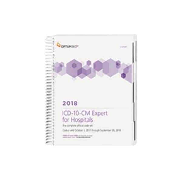 2018 ICD-10-CM Expert for Hospitals Instructional Book 2018 Guide...