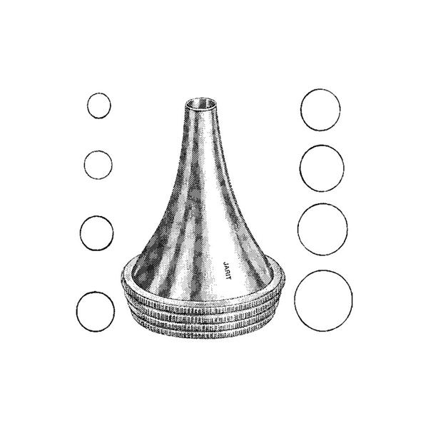 Ear Speculum Stainless Steel Non-Sterile Reusable 4/st
