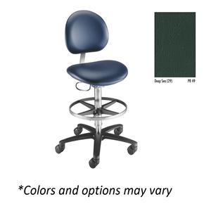 Millennium Series Laboratory Stool Deep Sea 250lb Capacity