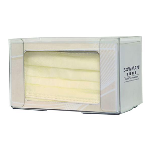 Face Mask Dispenser Clear Plastic Each