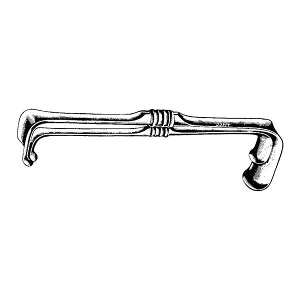 Richard-Eastman Retractor 10-5/8" Reusable 2/st