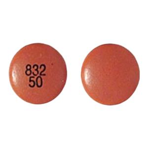 Chlorpromazine HCl Tablets 50mg Bottle 100/Bottle Each