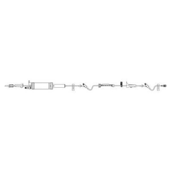 Infusomat Space Pump Set 15 Micron Air Guard Filter 60 Drops/mL P...