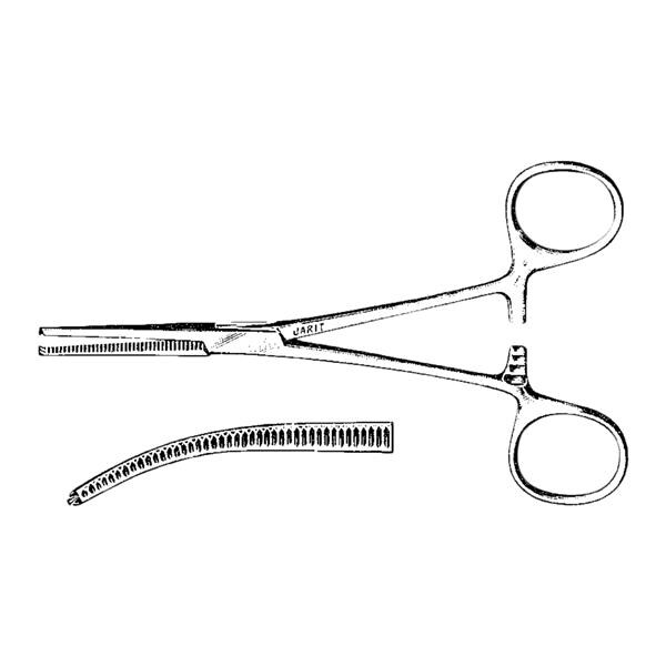 Kocher Kocher Forcep Curved 5-1/2" Stainless Steel Each