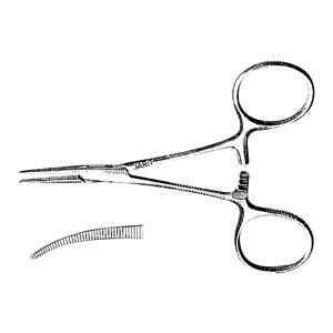 Hartman Mosquito Forcep Curved 3-7/8" Stainless Steel Each