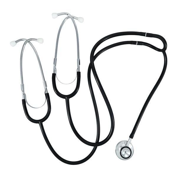Tech-Med Teaching Stethoscope Black PVC Tubing Each